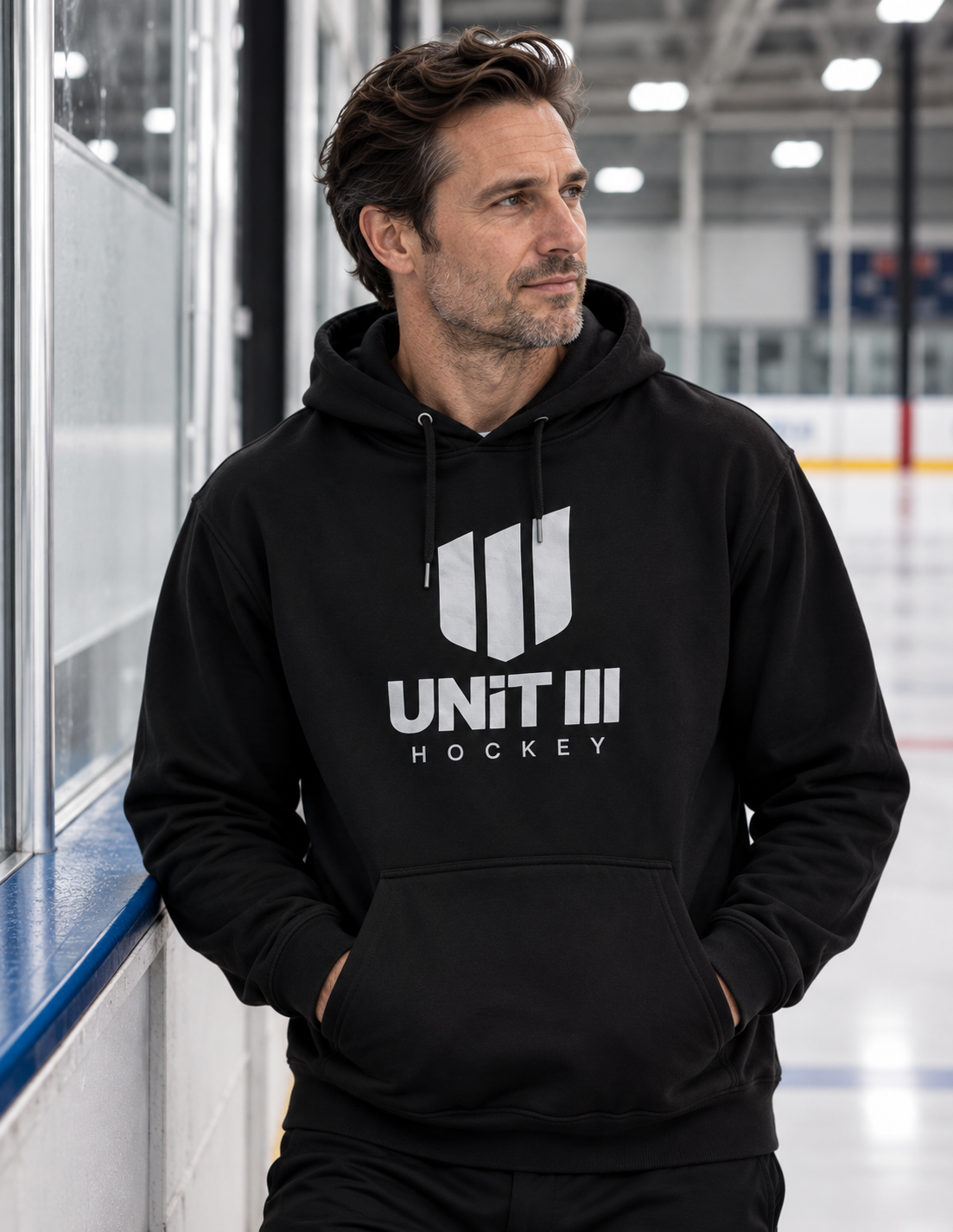 Unisex Black Hoodie